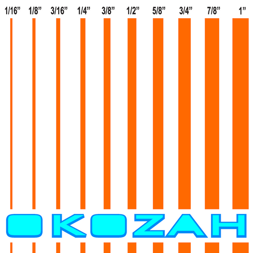 orange pinstriping tape pinstripe car truck vehicle automotive vinyl decal sticker