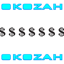 Load image into Gallery viewer, Money sign pinstripe