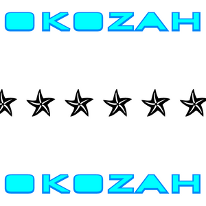 Okozah starfish pinstripe