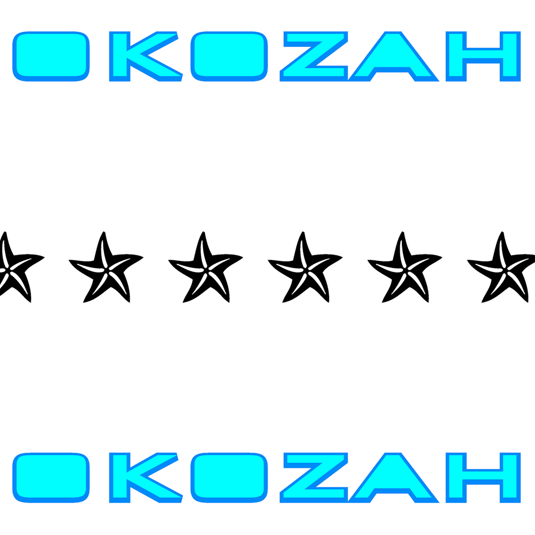 Okozah starfish pinstripe