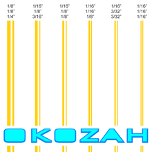 Load image into Gallery viewer, Yellow pinstripes